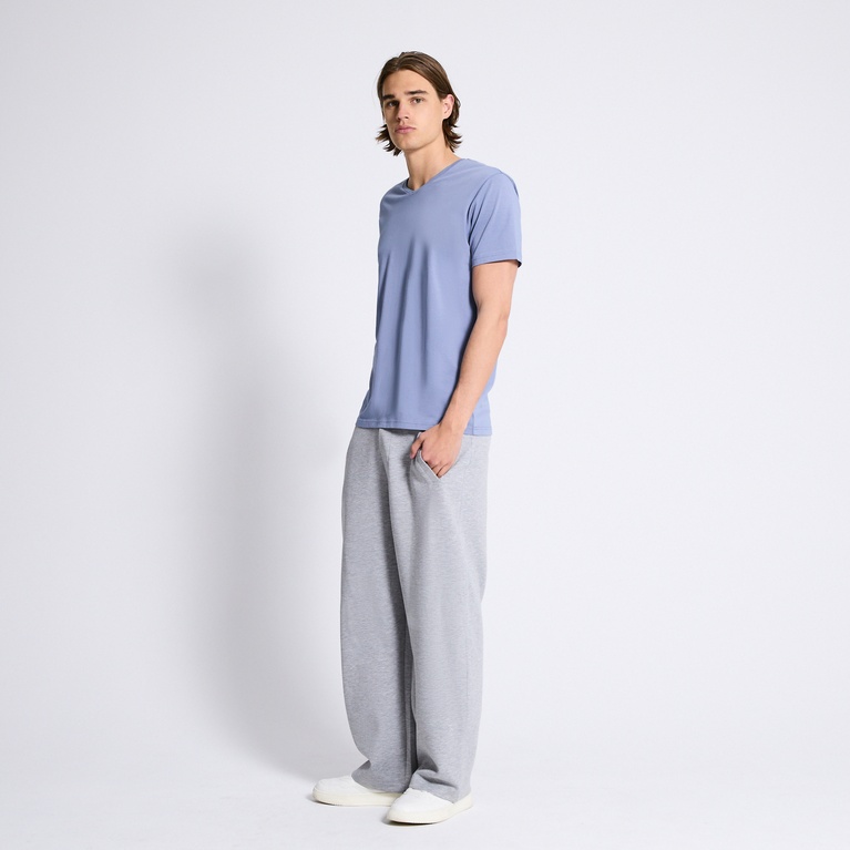 Premium basic tee "Conrad" Dusty Blue